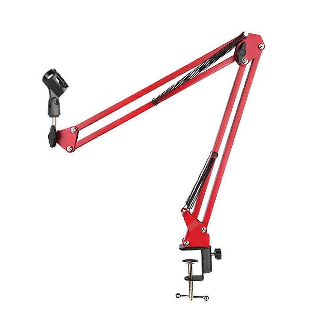 Telescopic Bracket Microphone Holder Foldable Universal Microphone Stand Extendable Adjustable Microphone Clamp