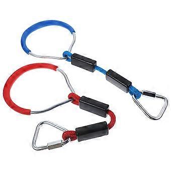 Colorful Fitness Handles Pull Up Exercise Rings for Workout Training 2Pcs