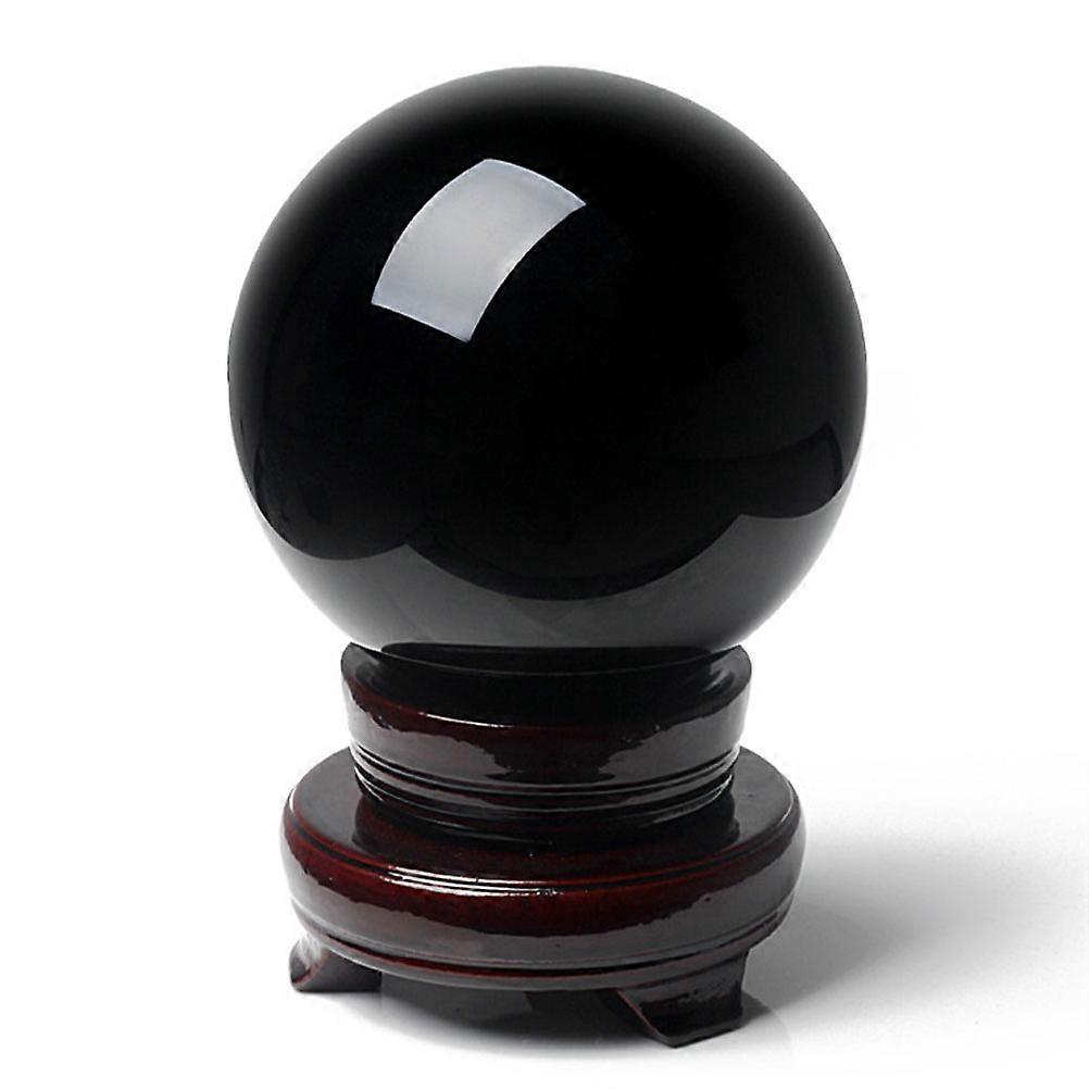 Obsidian Decor Obsidian Sphere for Decoration 3Pcs