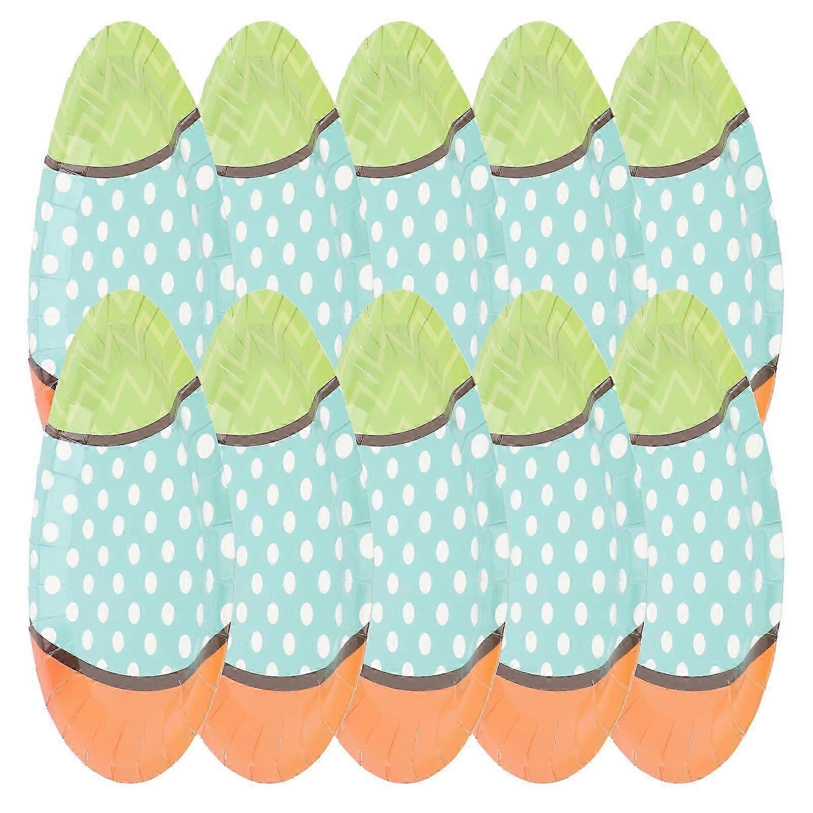 Easter Egg Paper for Holiday Catering 18Pcs Set
