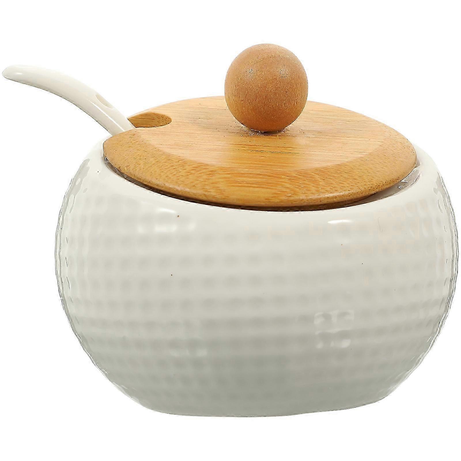 Ceramic Condiment Jar for Storage Spice 1Set Kitchen Spice Container