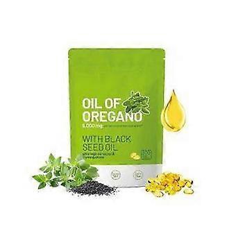 Oil of Oregano Black seed oil 6000mg Nutrition Gels & Chews 180 Count