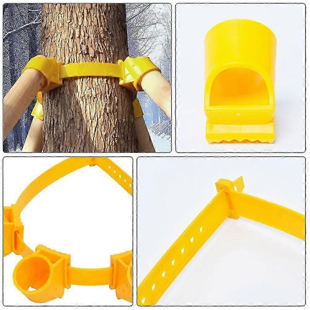 Cup Tree Fixator for Fixing Trees 5Pcs Yellow Set