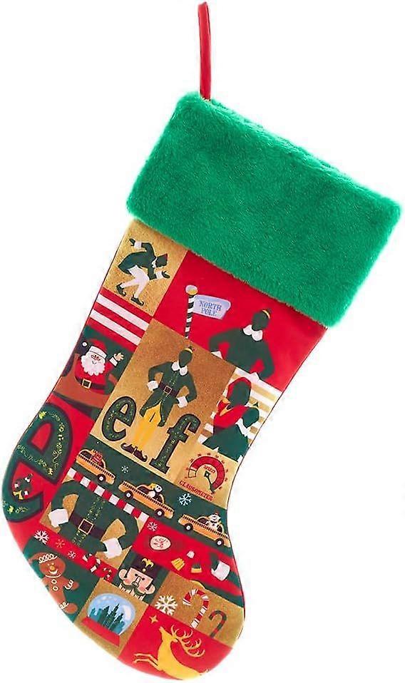 UrbanMingle 19 Inch Stocking, Multicolor
