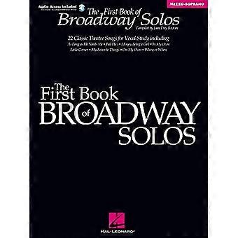 Pierwsza książka Broadway solówek: mezzosopran-Soprano altowy z CD (Audio)