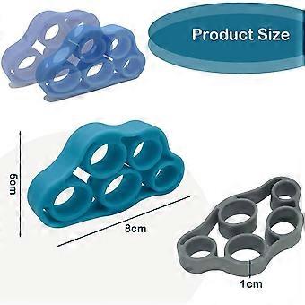 6Pcs Finger Strengthener, Finger rehabilitation Finger Exerciser and Hand