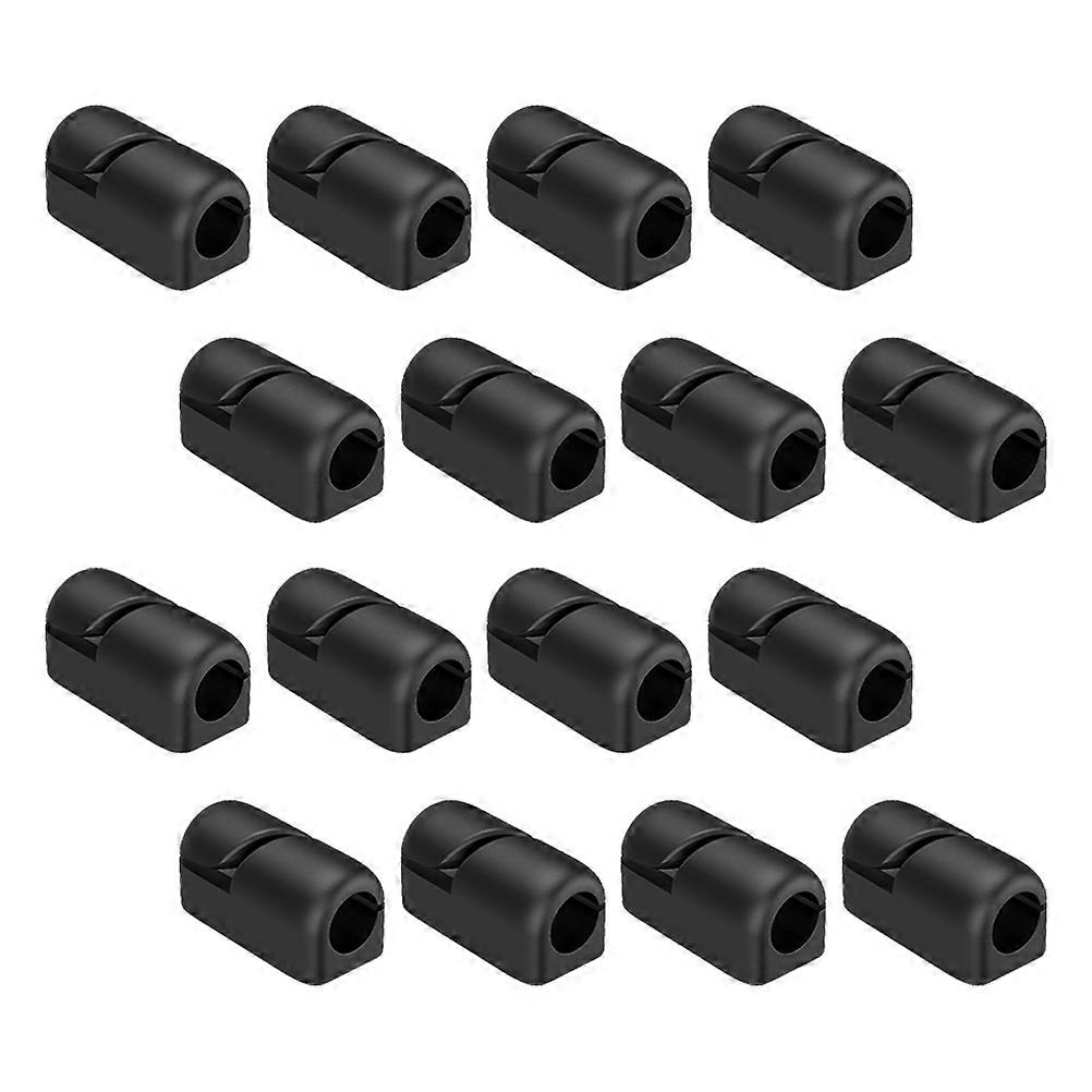 20 Pcs Practical Cable Managing Clip Cable Organizer Cable Fixed Clamp Wire Clip