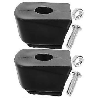 2pcs Roller Skate Toe Stops: Brake Pads Brake Block Stoppers for Skates - Toe Stops for Roller Skating Non-slip & Safe Skating - Replacement Skater Ac
