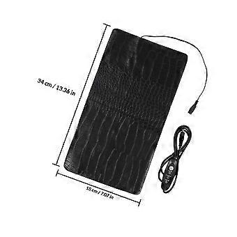 Pet Heating Pad USB Powered 2Pcs Adjustable Temperature Heating Mat for Reptiles