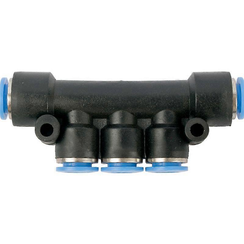 Pu Hose Fitting Manifold 8mm-8mm - 10 Pack