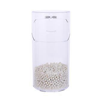 Makeup Brush Holder Clear Makeup Brush Storage Box with Lid