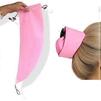 Manchon imperméable pour cheveux longs, bonnet de douche/queue de cheval, ajustable et facile à nettoyer, réutilisable, rafraîchit rapidement les racines, protège votre coiffure de sport.