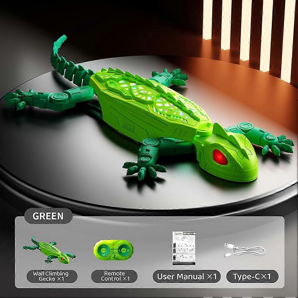 Gecko biónico con control remoto de 2.4 GHz, movimientos de presa realistas. Diversión educativa STEM.