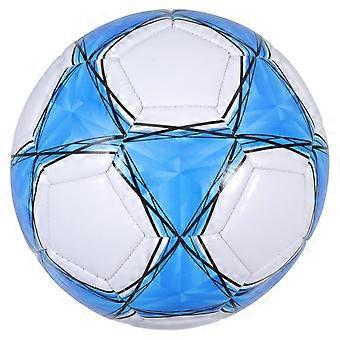 Blue Thick Football Kids Soccer Ball for Outdoor Training PVC Material