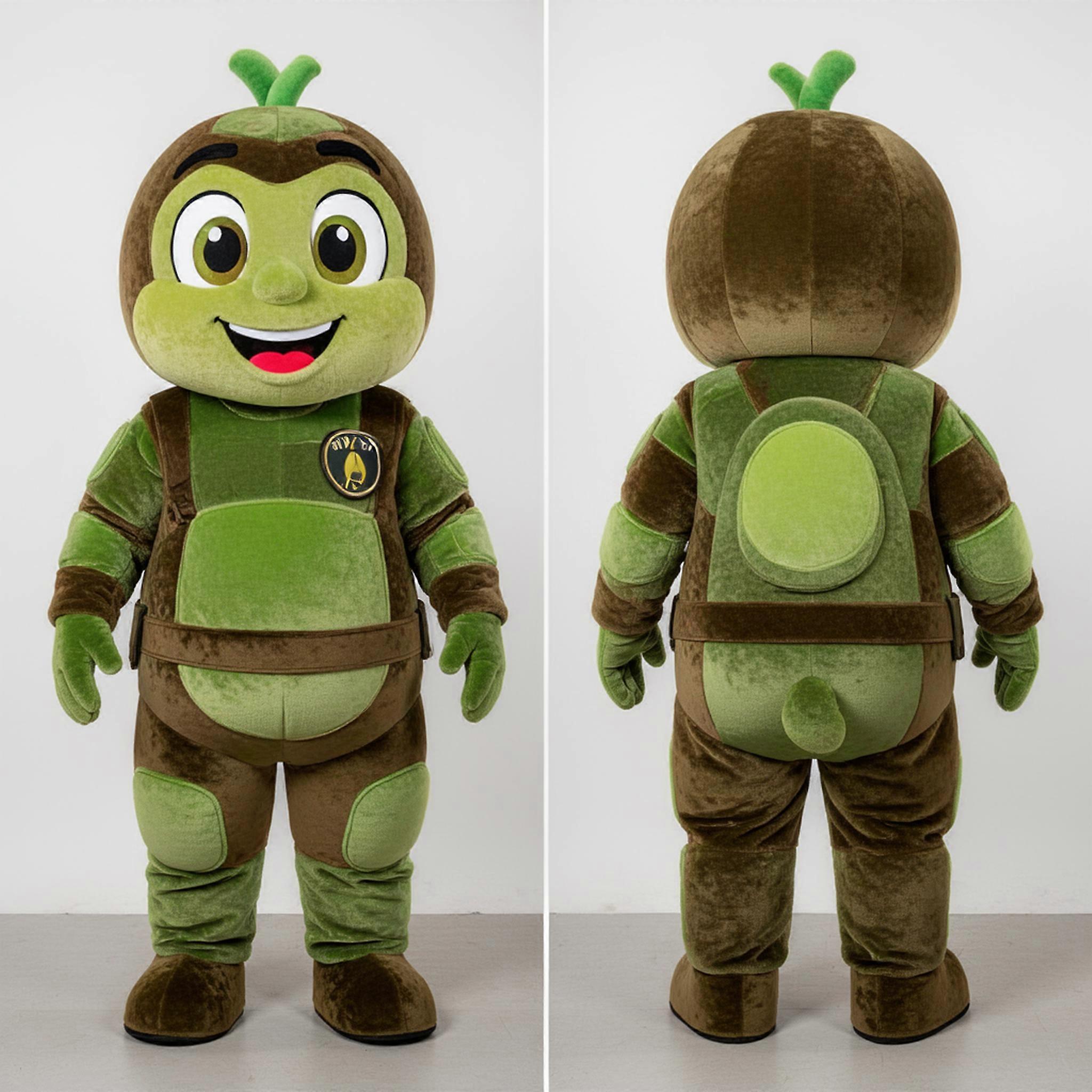 MASTICOT Olive Green Tactical Commando Mascot
