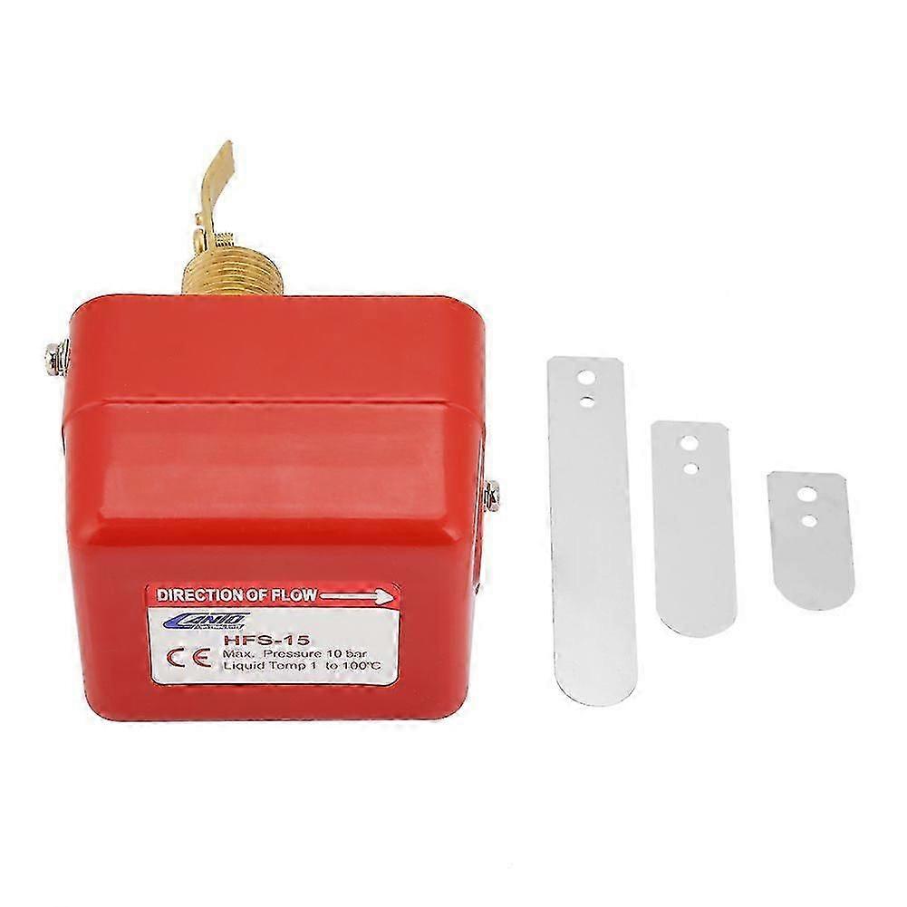 HFS-15 1/2" 6-380V Paddle Target Flow Controller Water Flow Switch