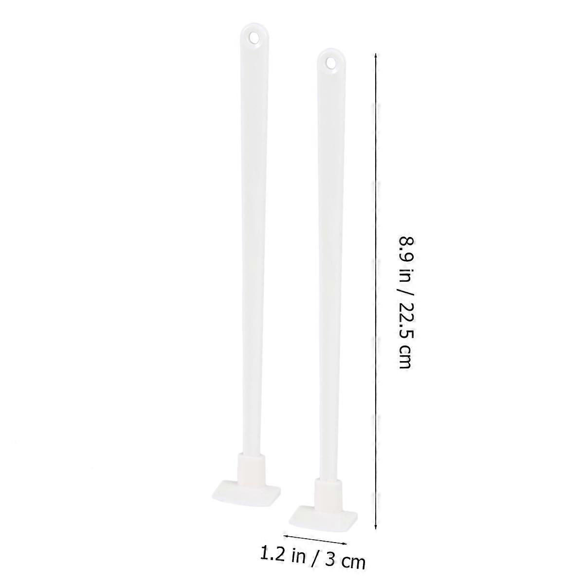 Pastry Long Bottle for Kitchen Use 4Pcs White Set