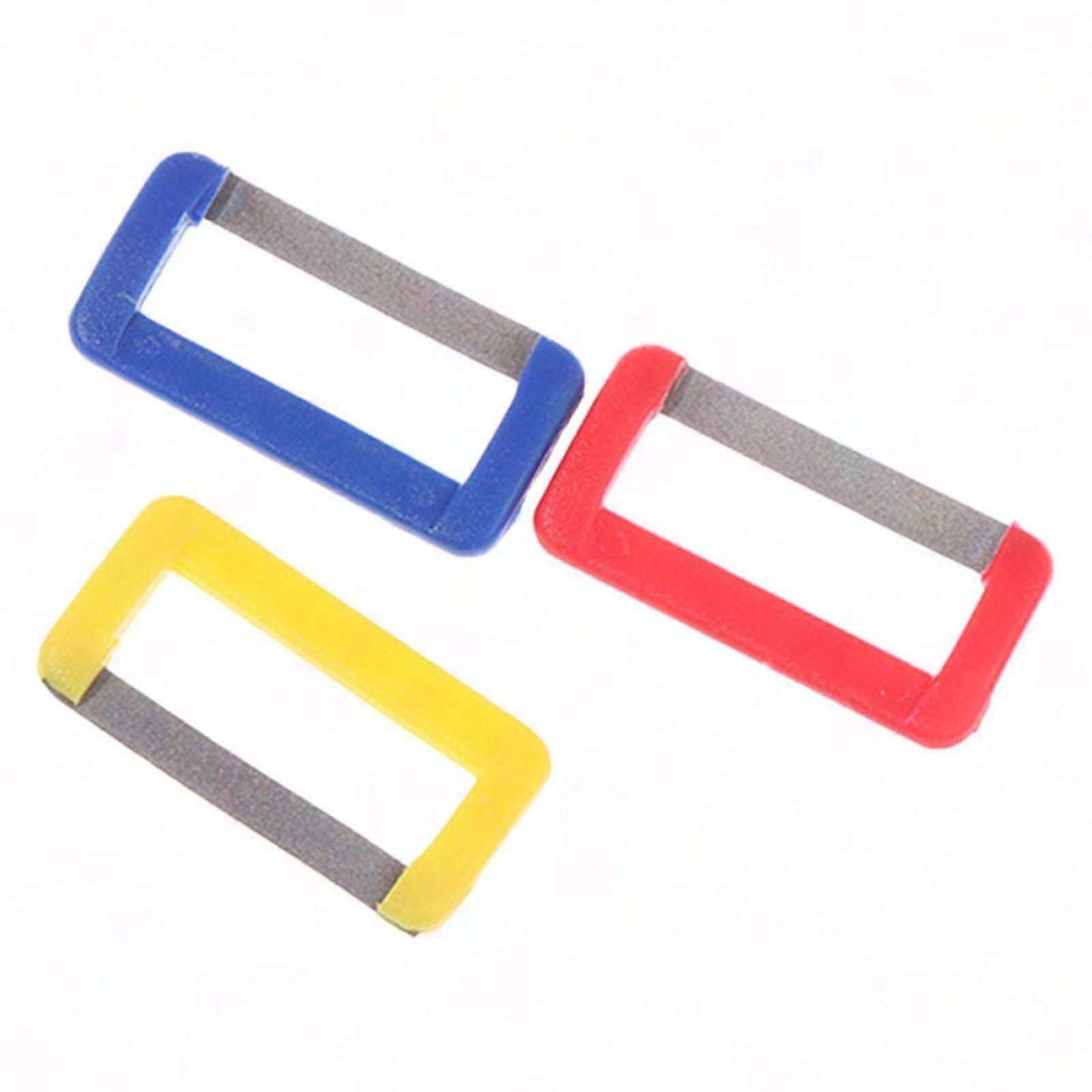 3 Pcs Dental Enamel Reduction Strips For Teeth Gaps