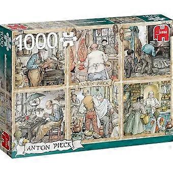 Puzzel Anton Pieck Craftmanship 1000 Stukjes
