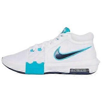 Nike Witness 8 Fabric Sklisikre Slitesterke Lave Basketballsko Herre Hvite HQ2140-101
