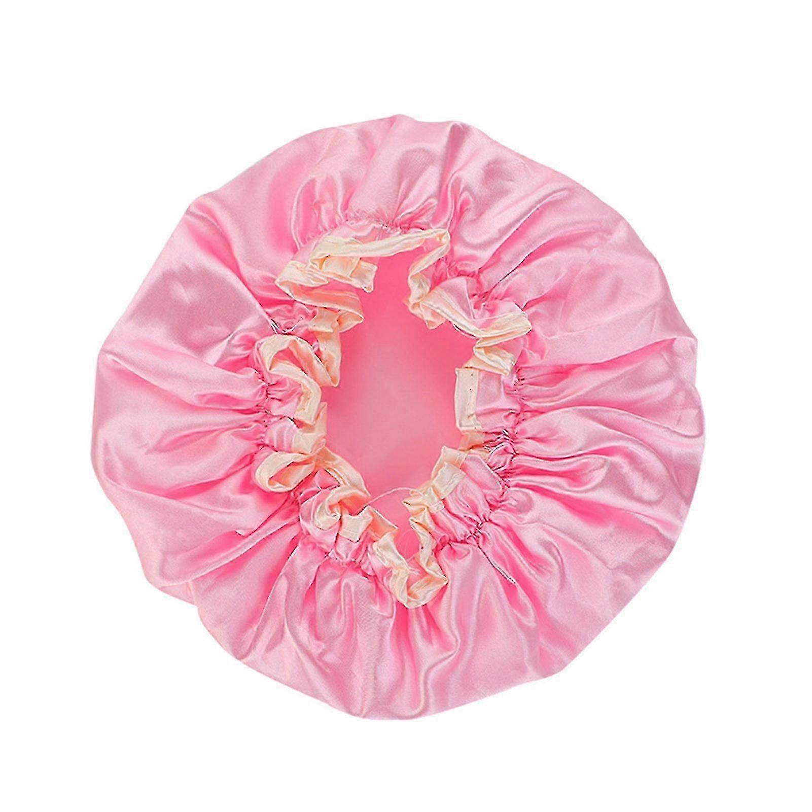 Soft Thick PEVA Sleep & Shower Cap