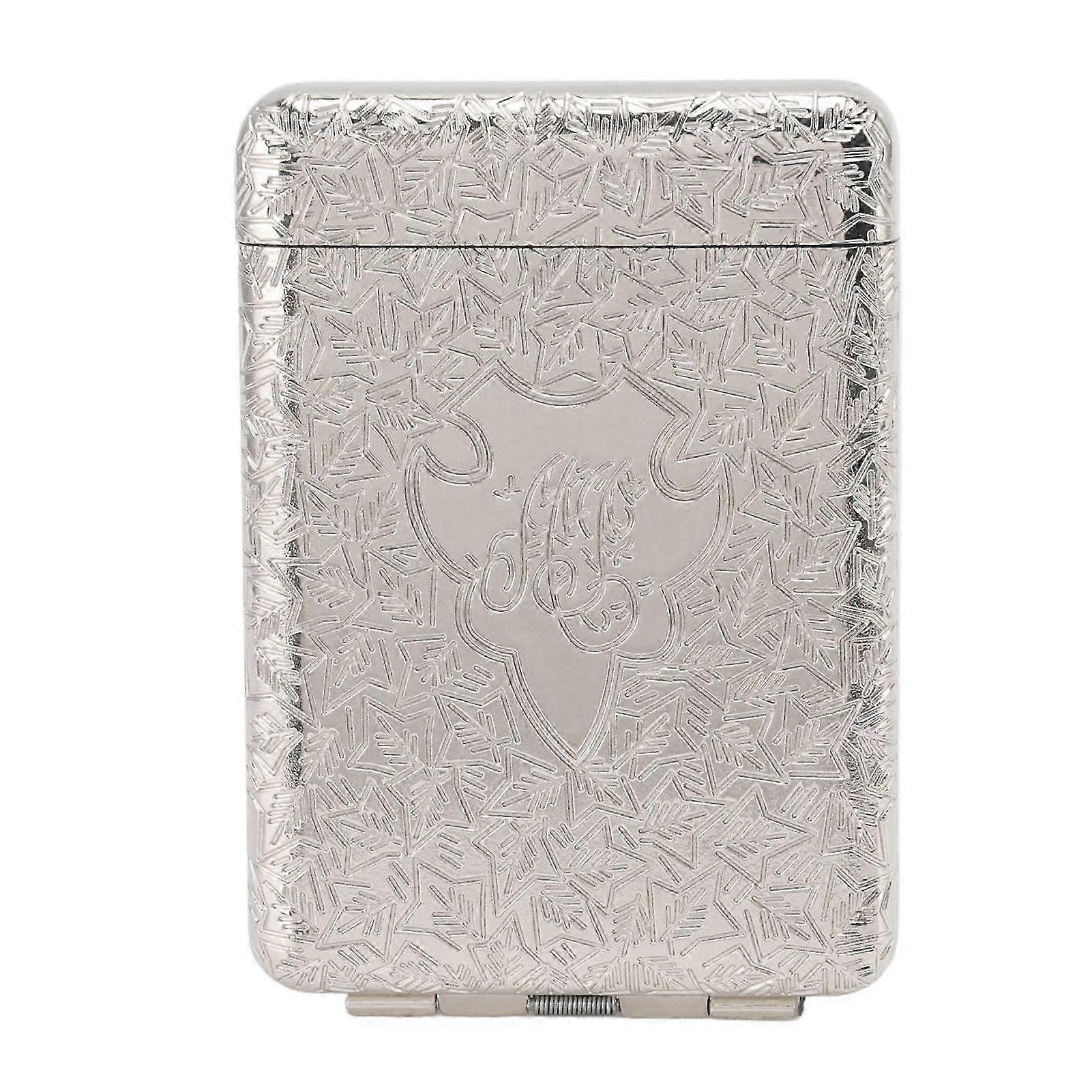 Retro Embossed Cigarette Storage Box
