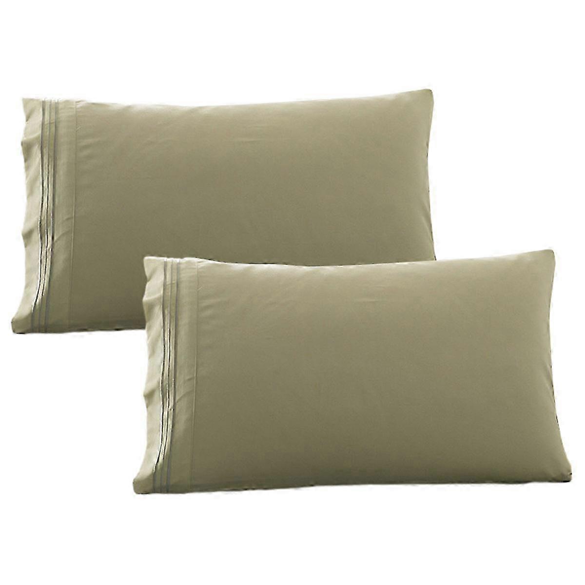 Ultra Soft Double-Brushed Microfiber Pillowcase Set