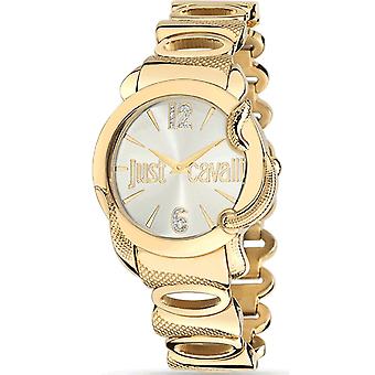 Just cavalli watches eden Quartz Analog Woman Watch with R7253576505 Gold-Plated Stainless Steel Bracelet