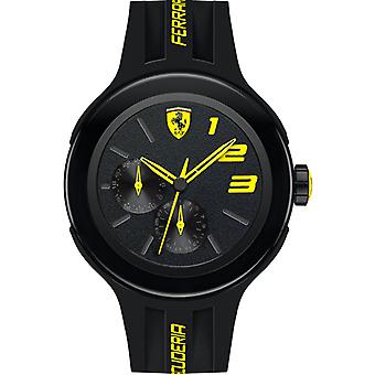 Ferrari tr90 Japonais Quartz Analog Man Watch avec bracelet en silicone 0830224