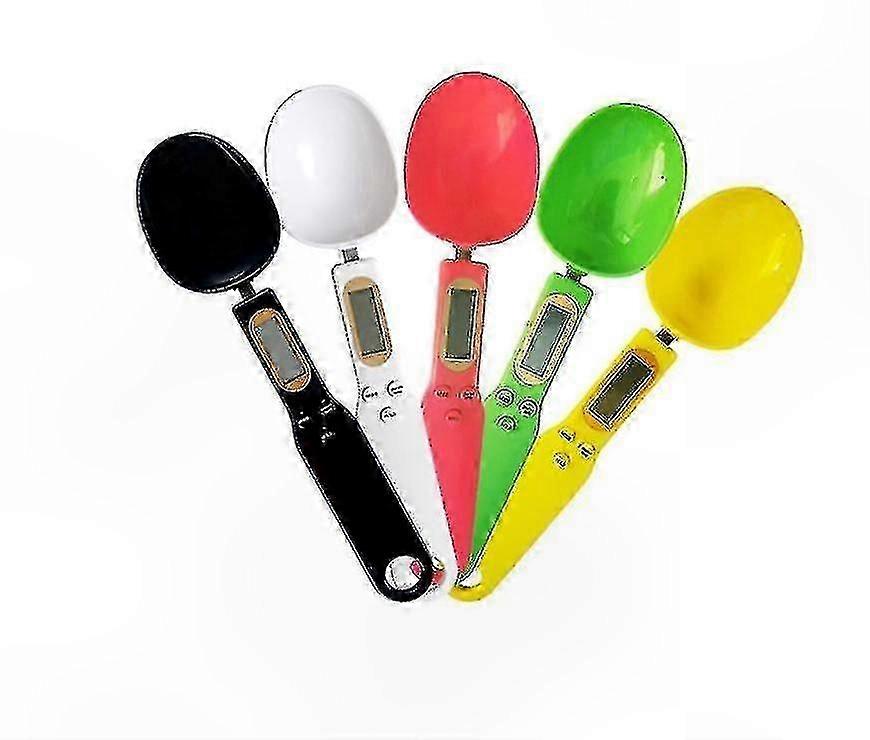 Digital kitchen spoon scale for precise food weighing