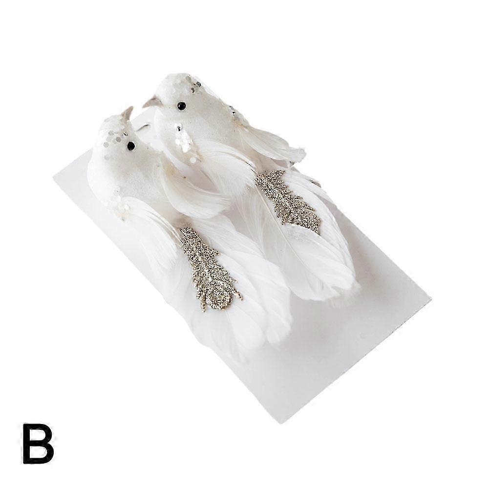 Decorative Foam Bird Feather Set