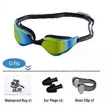 Style Adjustable Professional Swimming Goggles Adults Swim Glasses Men Women Professional HD Anti-Fog Silicone Goggles Pool -LM