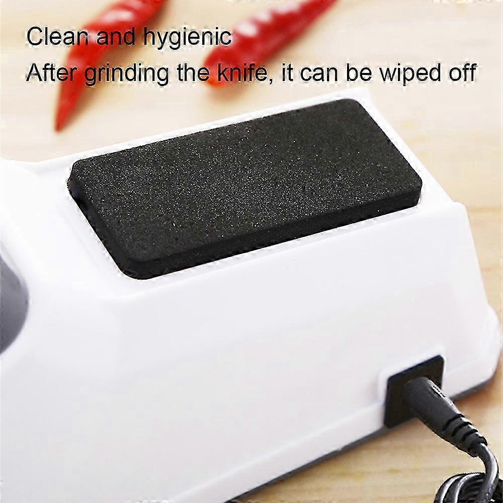 Safe USB Electric Knife Sharpener For All Kitchen Blades