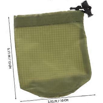 Sack Compression Nylon Drawstring Raincoat Storage for Hiking Camping