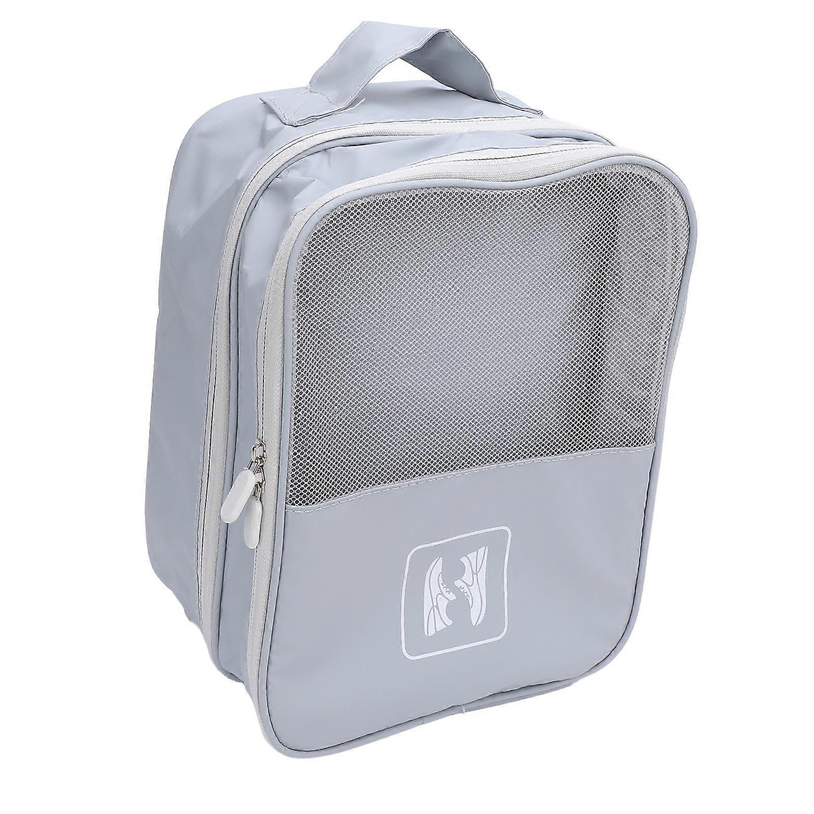 Portable 3-Layer Shoe Storage Pouch