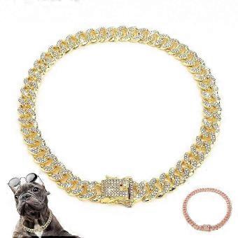 Luxury Cuban Dog Collar