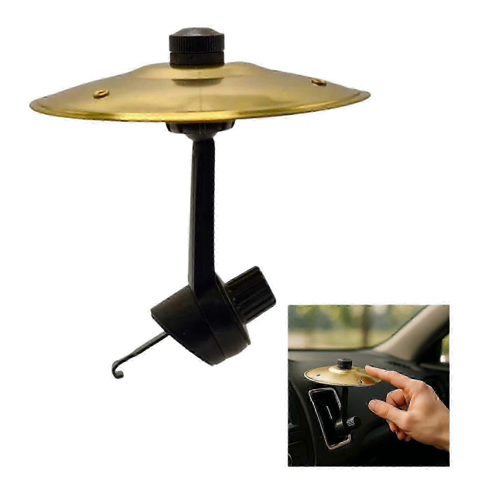 Stylish Vent-Mounted Mini Crash Drum