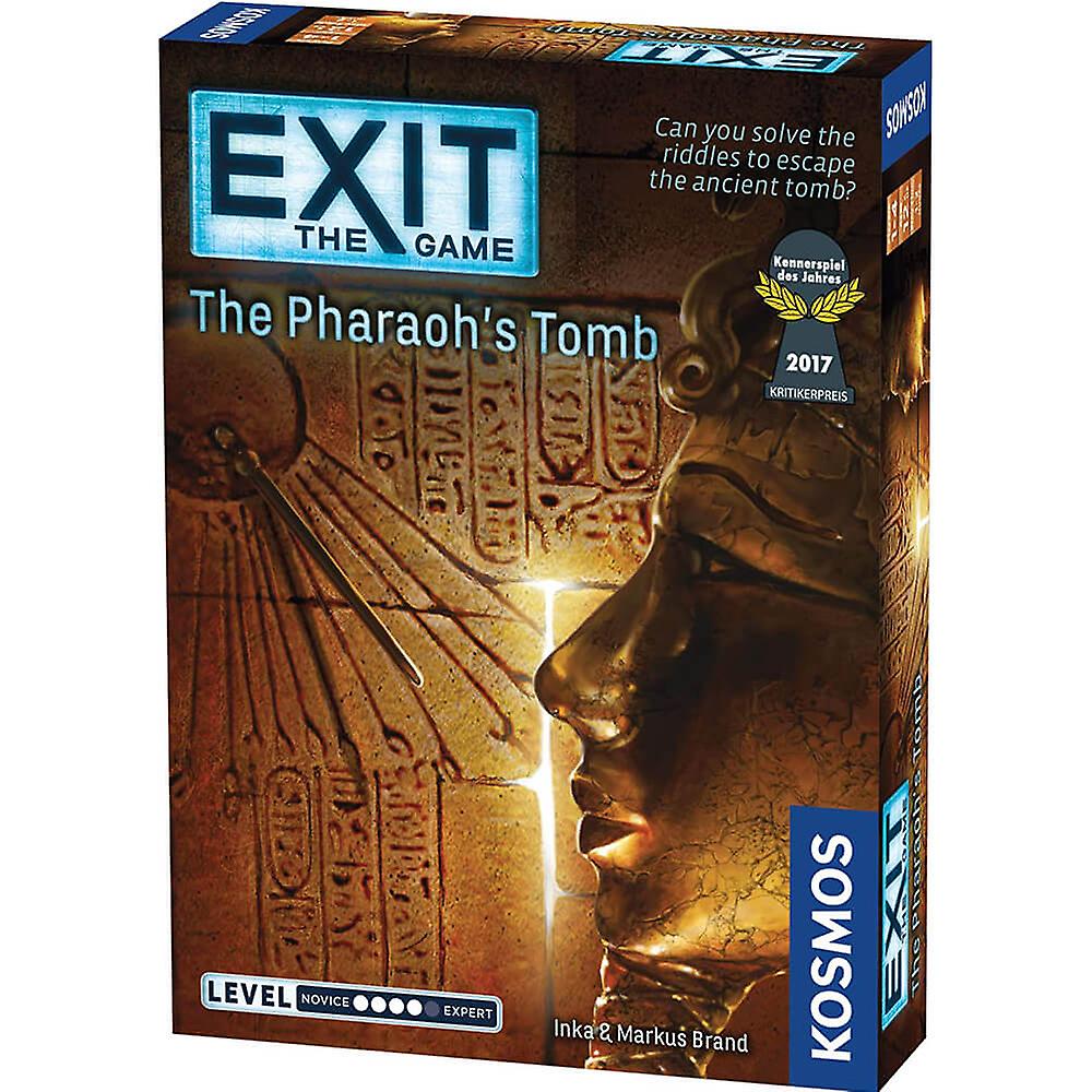 Thames & Kosmos Exit The Game The Pharaoh's Tomb Strategy Card Game 1to 6 Player