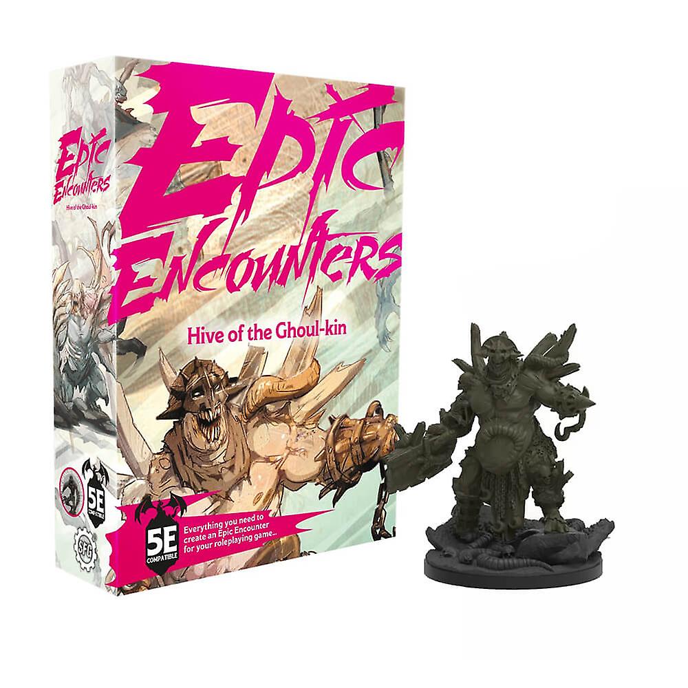 Epic Encounters Features Ready to Play Hive of the Ghoul-kin Board Game Set