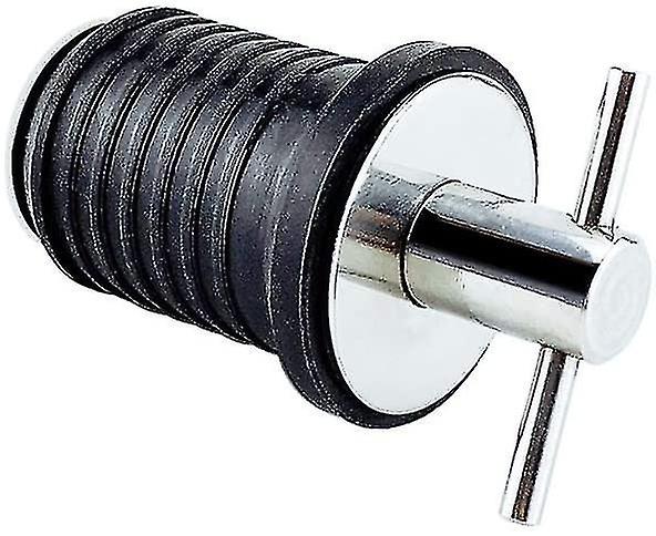 Adjable E Drain Plug, Rubber Drain Plug med 304 mindre stål Boat Drain Plug Fit