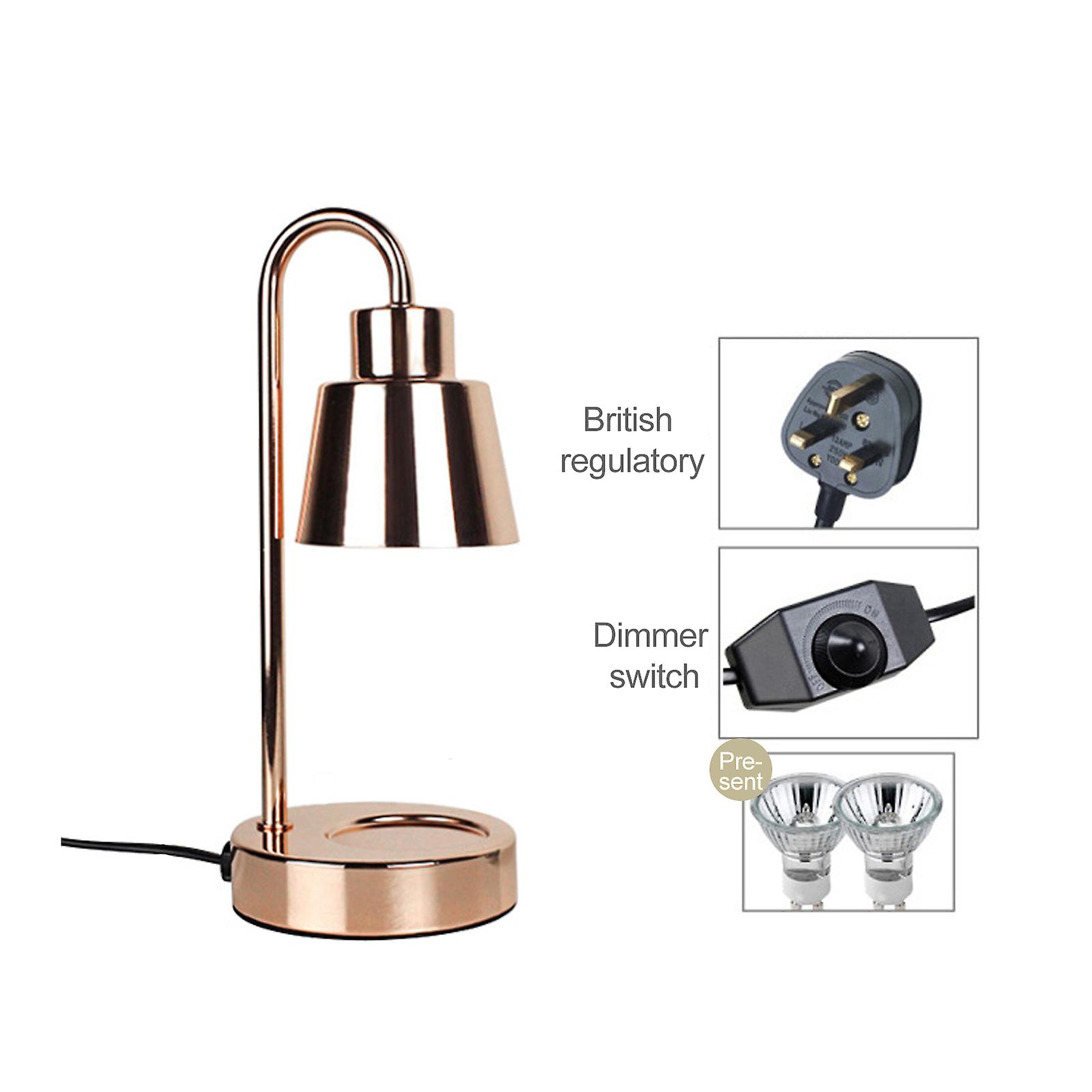 Demi-prix aromathérapie meltting wax lampe Dimmable Night Light Table Bougie Warmer Lampe Nouveau