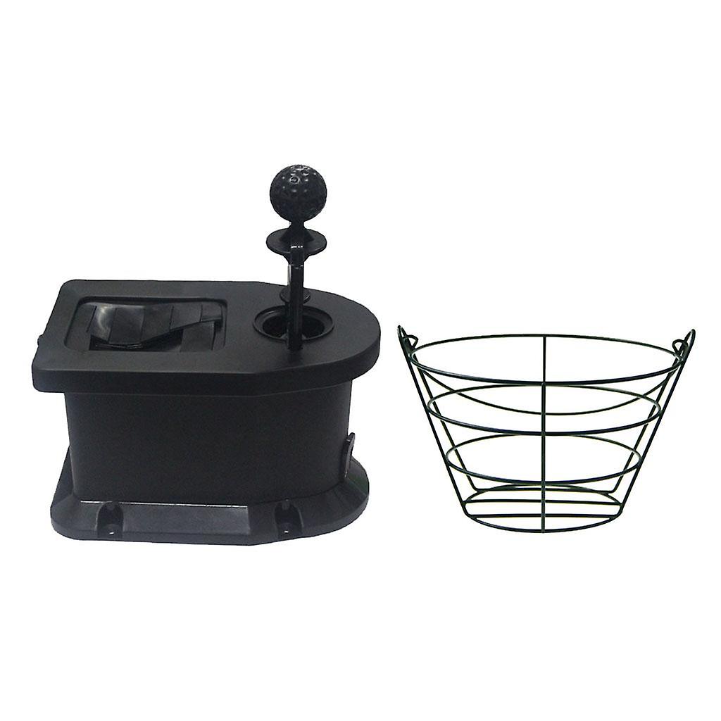 高尔夫球车球清洁器汽车预钻孔安装球杆垫圈和30球篮