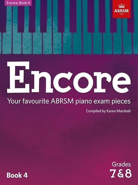 Encore Book 4 Grades 7 Amp 8 Sheet music Book
