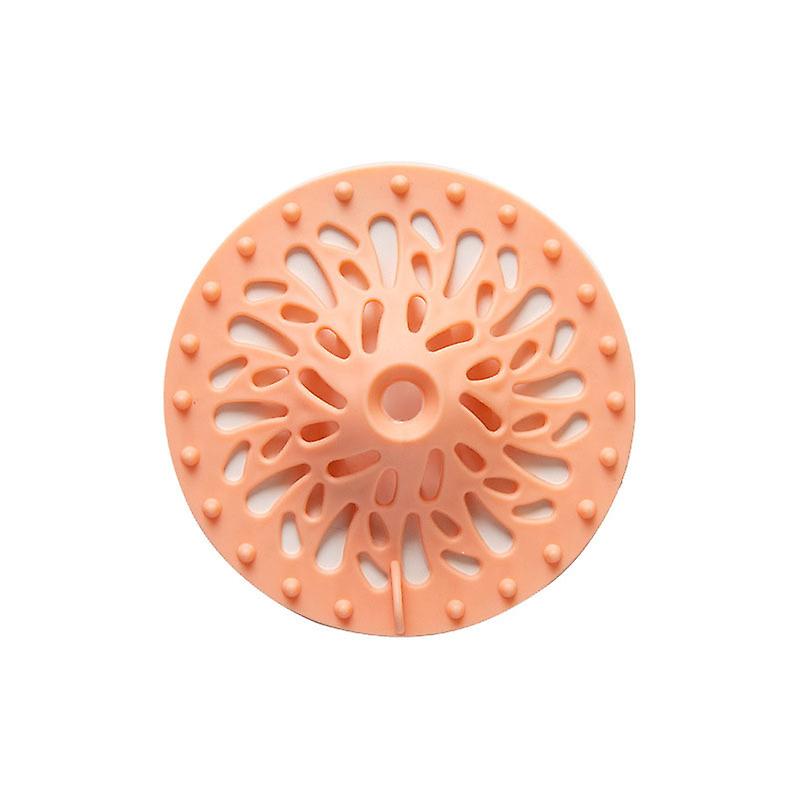 1pc Silicone Sink Drain Anti-clogging Floor Drain Cover Sink Filter Hair Filter Deodorant Plug Shower Bathtub Floor Filter