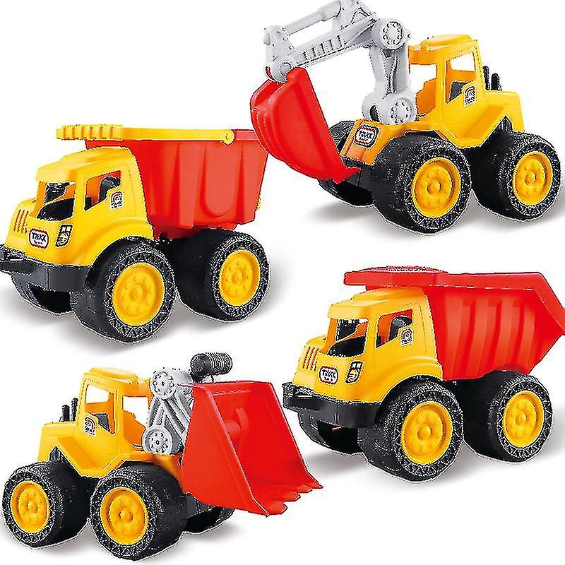 子供用油圧ショベルビーチ建設トラックダンプトラックモデル少年のおもちゃ