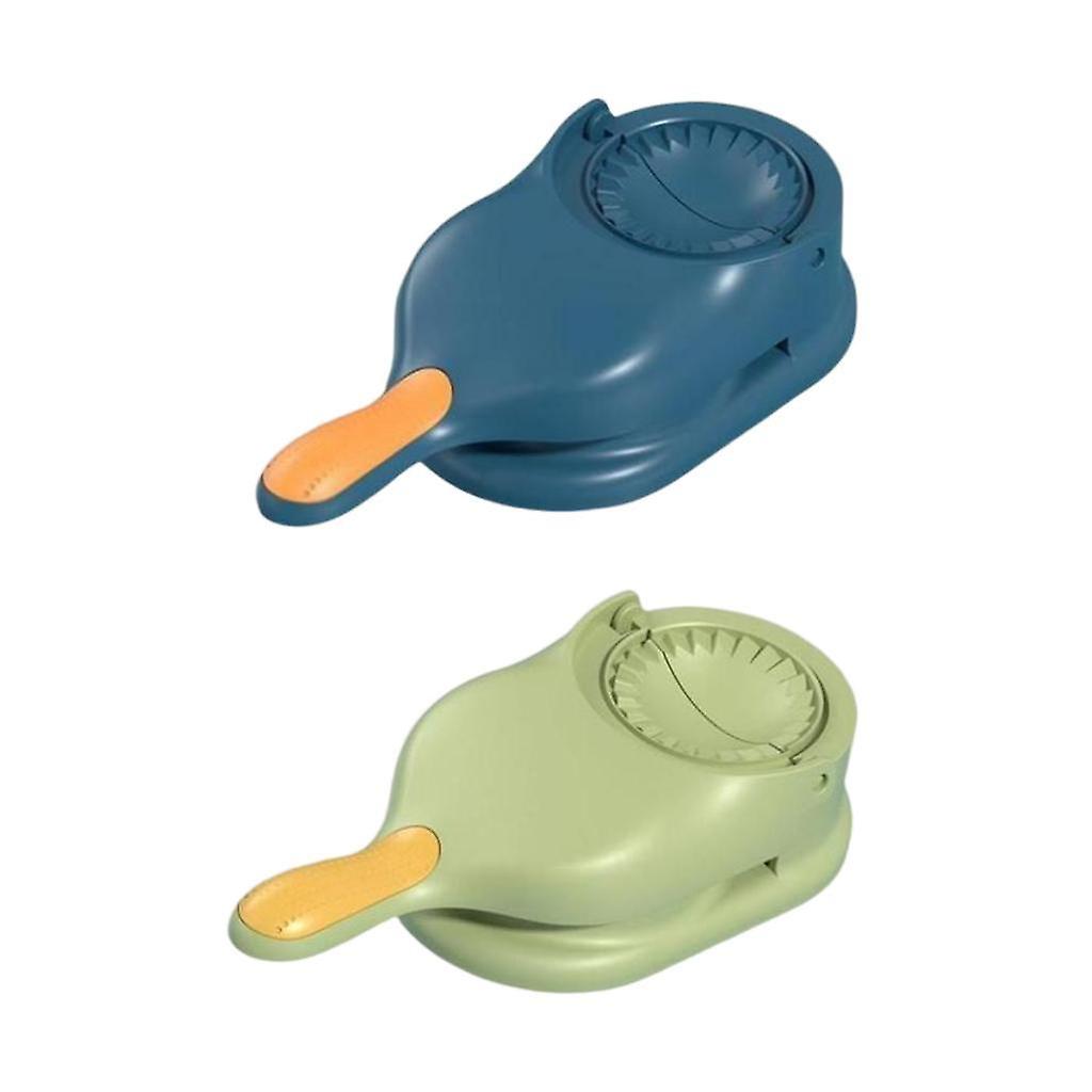 2x Kitchen Dumpling Maker Machine Pressing Tool Dumplings Press Modeling