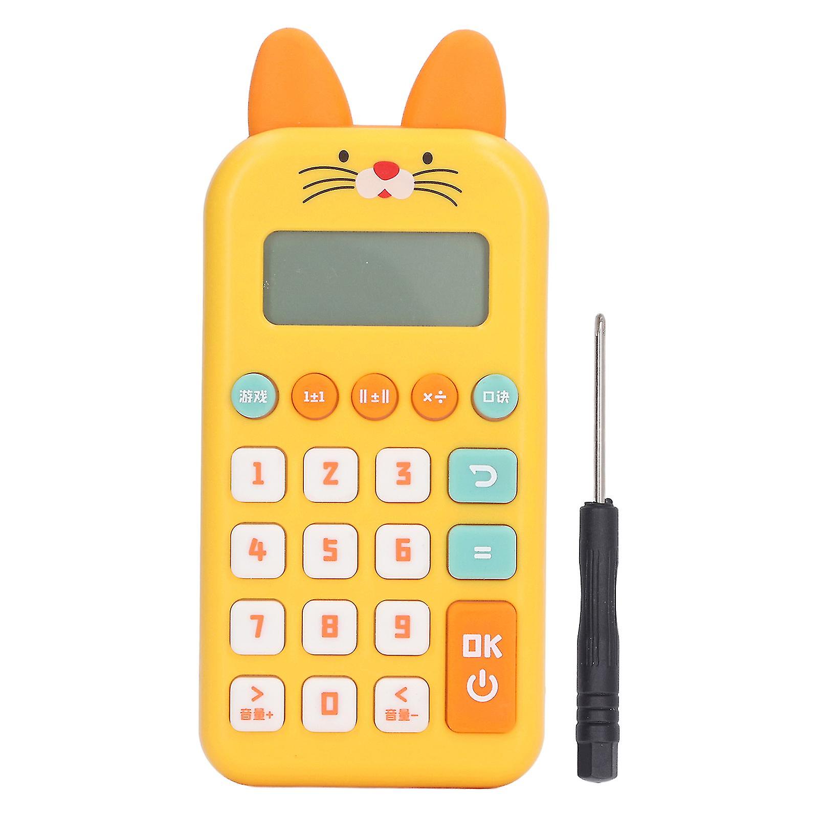 Talking Math Manipulative Machine Puzzle Addition Division Learning Educational Toy for Children Kids