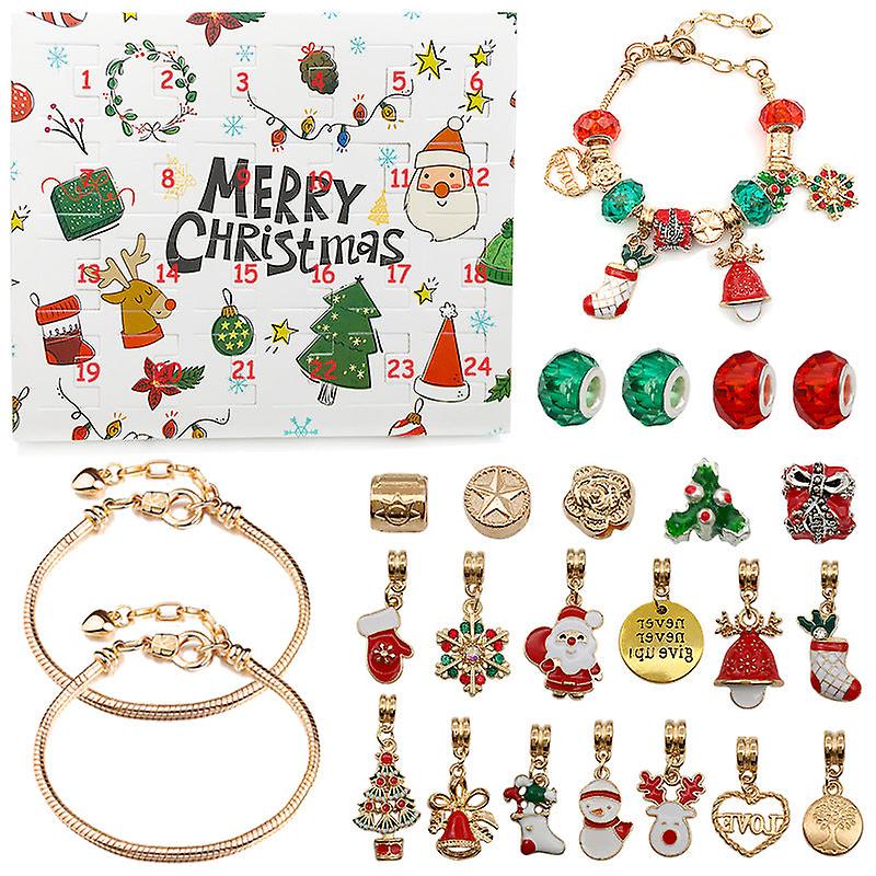 Christmas Gift Xmas 24 Countdown Calendar Diy Blind Box
