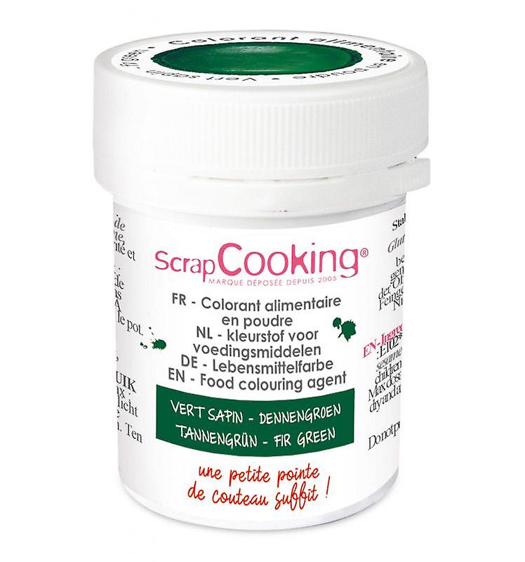 Artificial colouring powder fir green 5 g