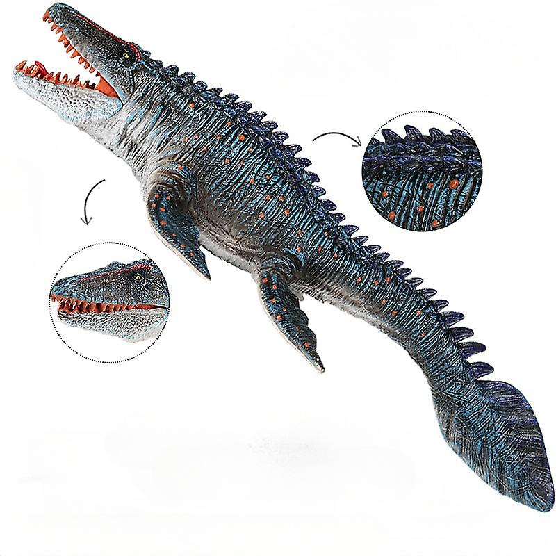 Realistic Large Mosasaurus Model Lifelike Dinosaur Model Figure Playset Educational Toys